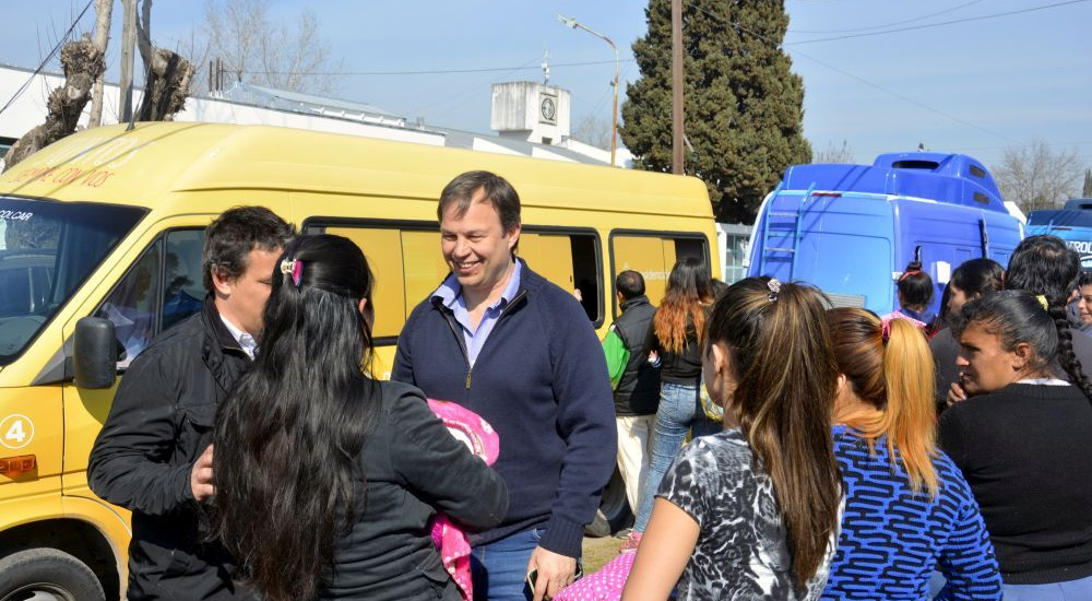 El estado presente en tu barrio llega con servicios a Don Orione